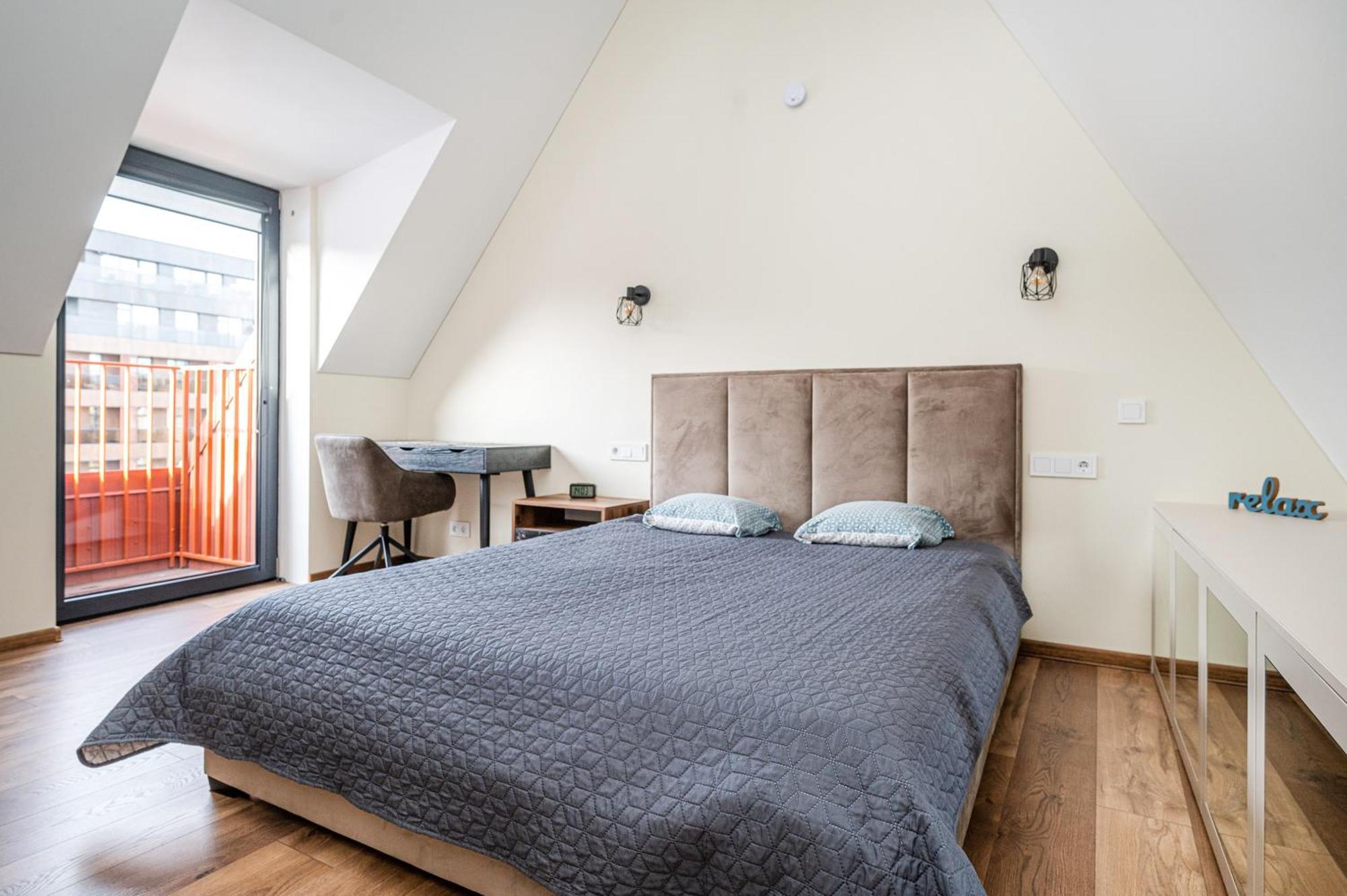Cozy Central Attic Self Check In VNO Exterior foto
