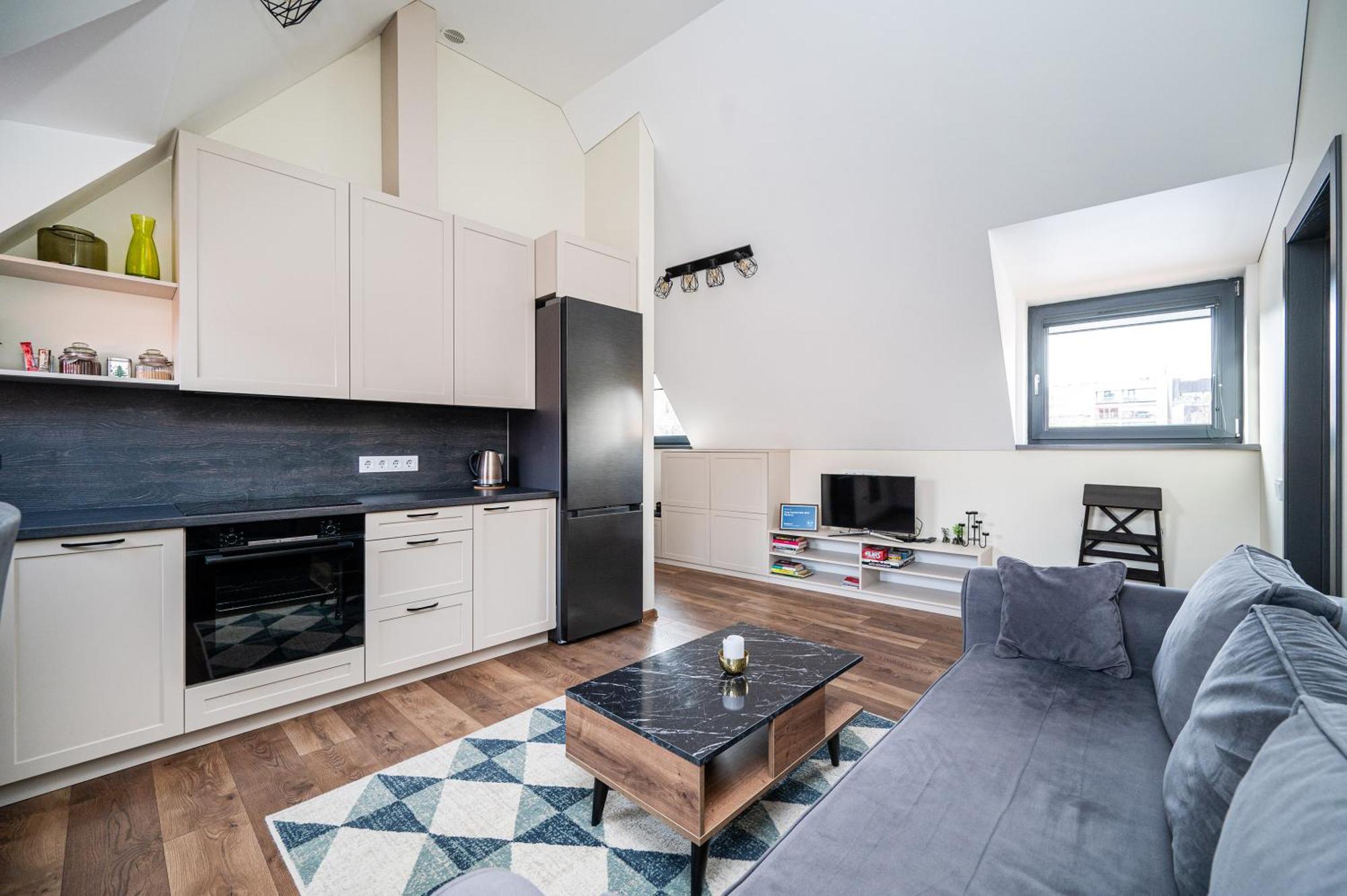Cozy Central Attic Self Check In VNO Exterior foto